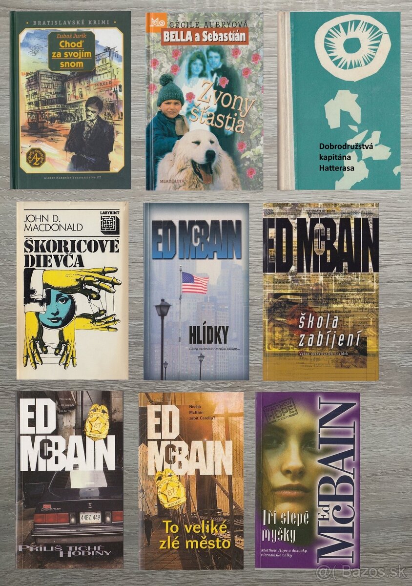 Detektívky, detské knihy, sci-fi a fantasy - 3