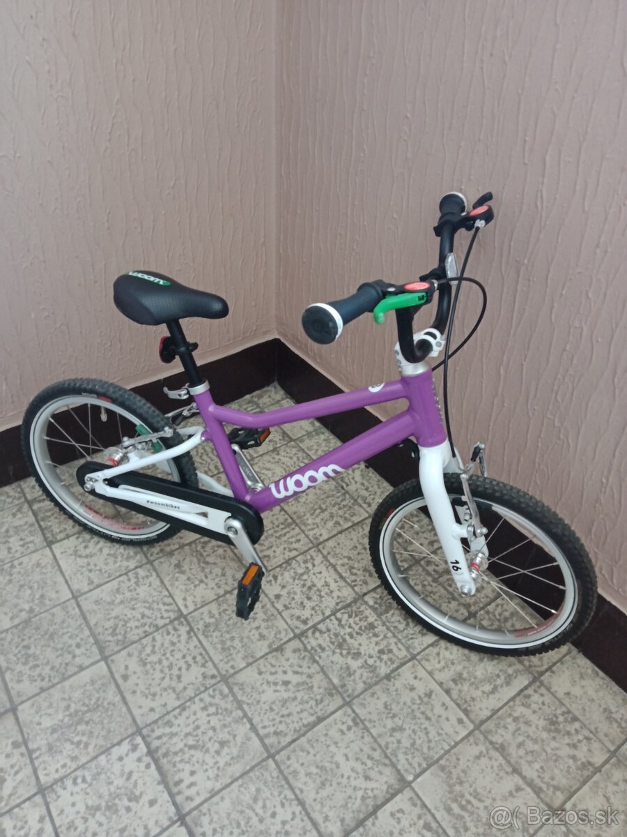 Woom 3 "16" fialový - 3