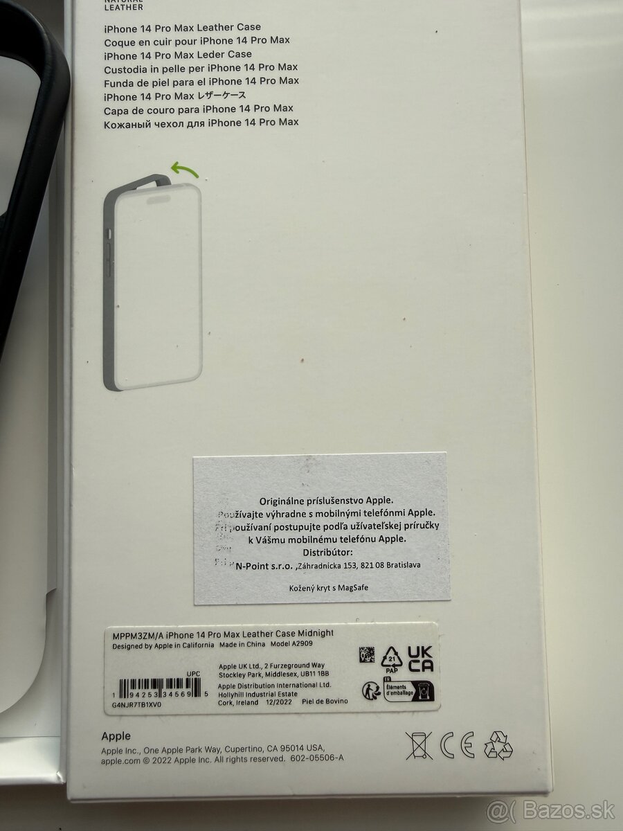 Predam Apple Leather Case pre iPhone 14 Pro Max - 3