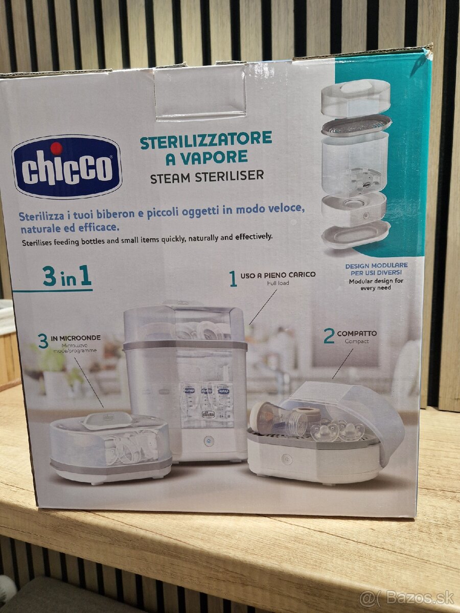 Parny Sterilizátor 3in 1 chicco - 3
