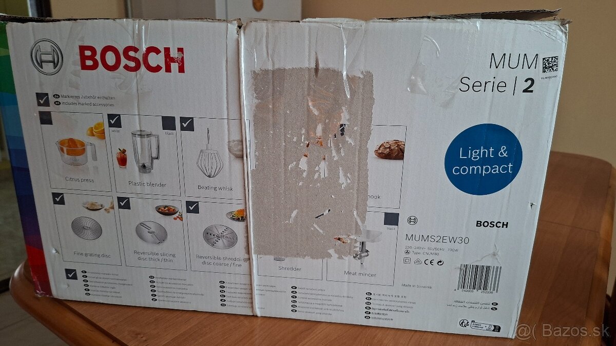Bosch MUM Serie 2 MUMS2EW30 - 3