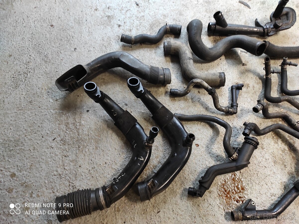 Peugeot 407 - 2.0 HDI hadice ,trubky - 3