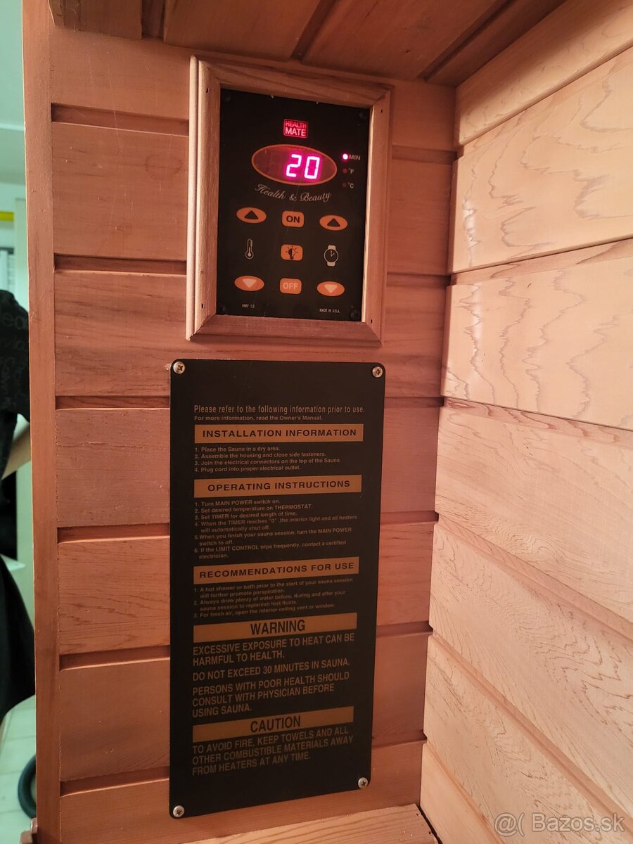 Infrasauna Health Mate - 3