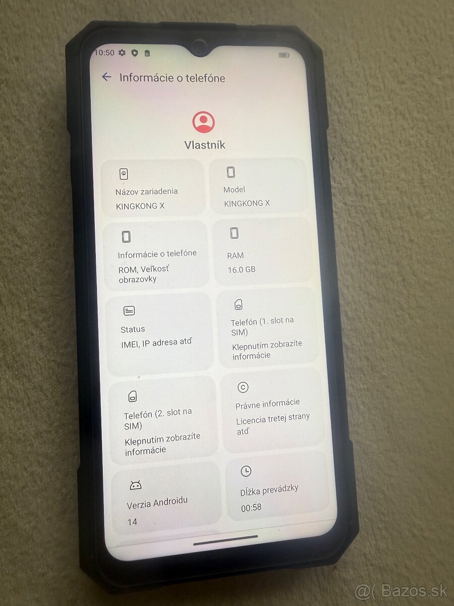 Cubot king kong x 256/16 gb - 3