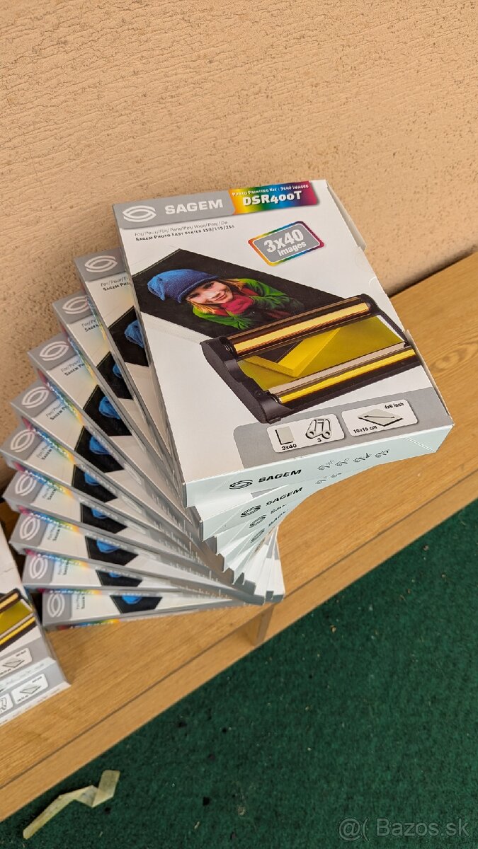 Fotopapier kit do tlaciarne SAGEM DSR400T - 3