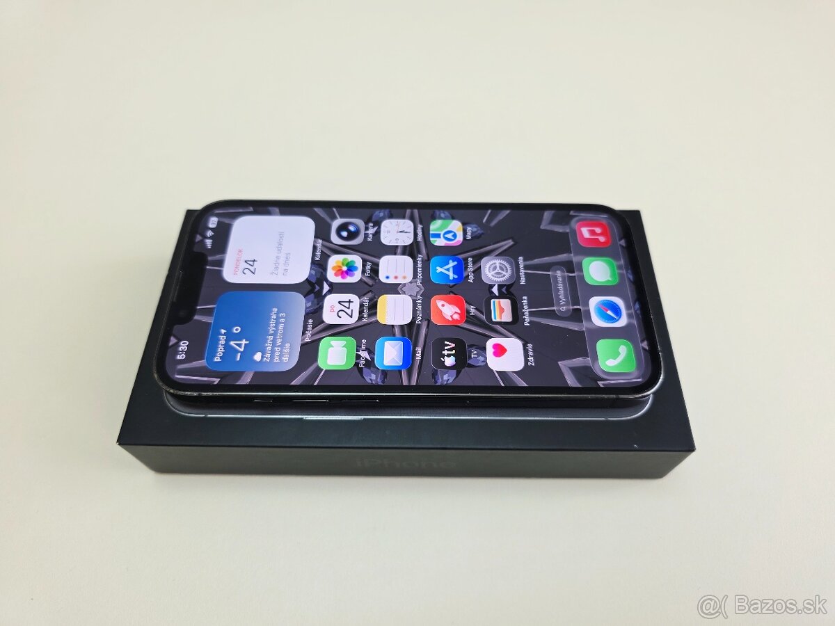 APPLE IPHONE 13 PRO 256GB ,ZDRAVIE BATERKY 100% - 3