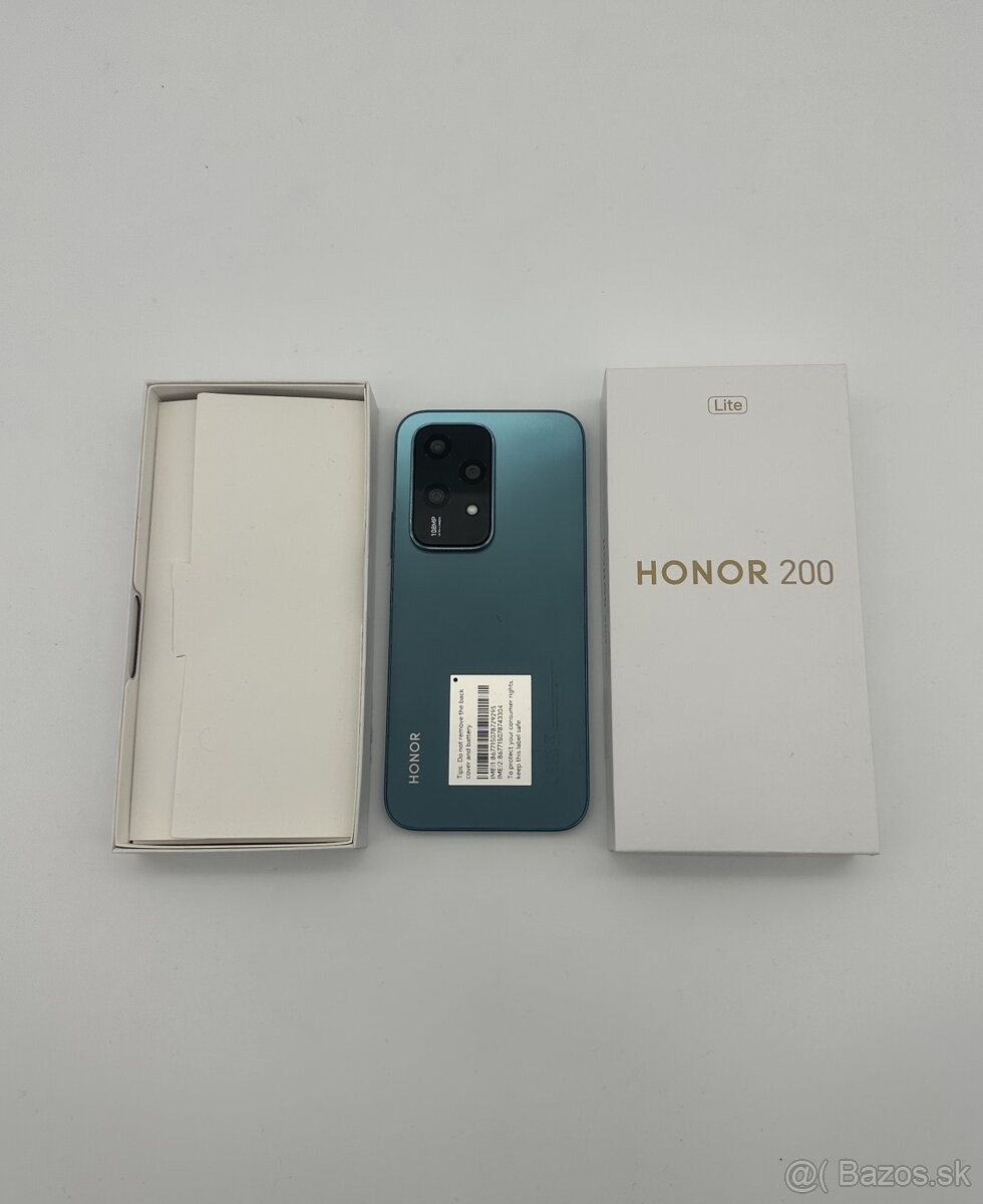 Honor 200 Lite 8/256GB Cyan Lake + ZÁRUKA - 3