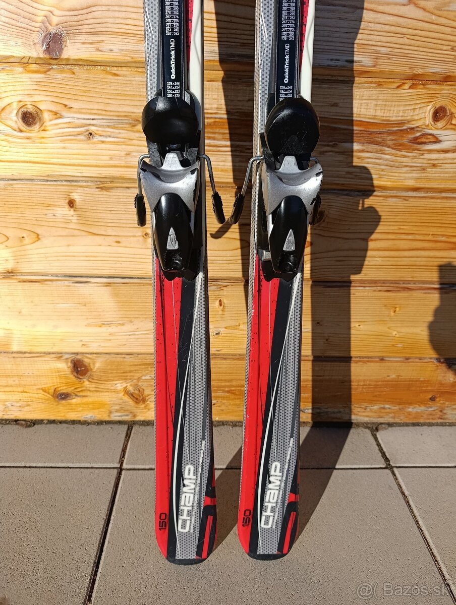 LYŽE ELAN CHAMP 150CM + ROSSIGNOL INTENSE 25CM - 3