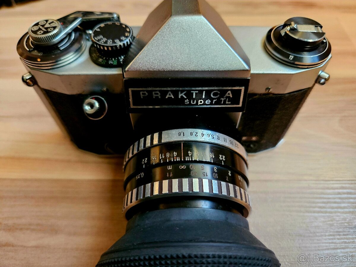 Praktica Super TL + CARL ZEISS JENA PANCOLAR f1.8/50 - 3
