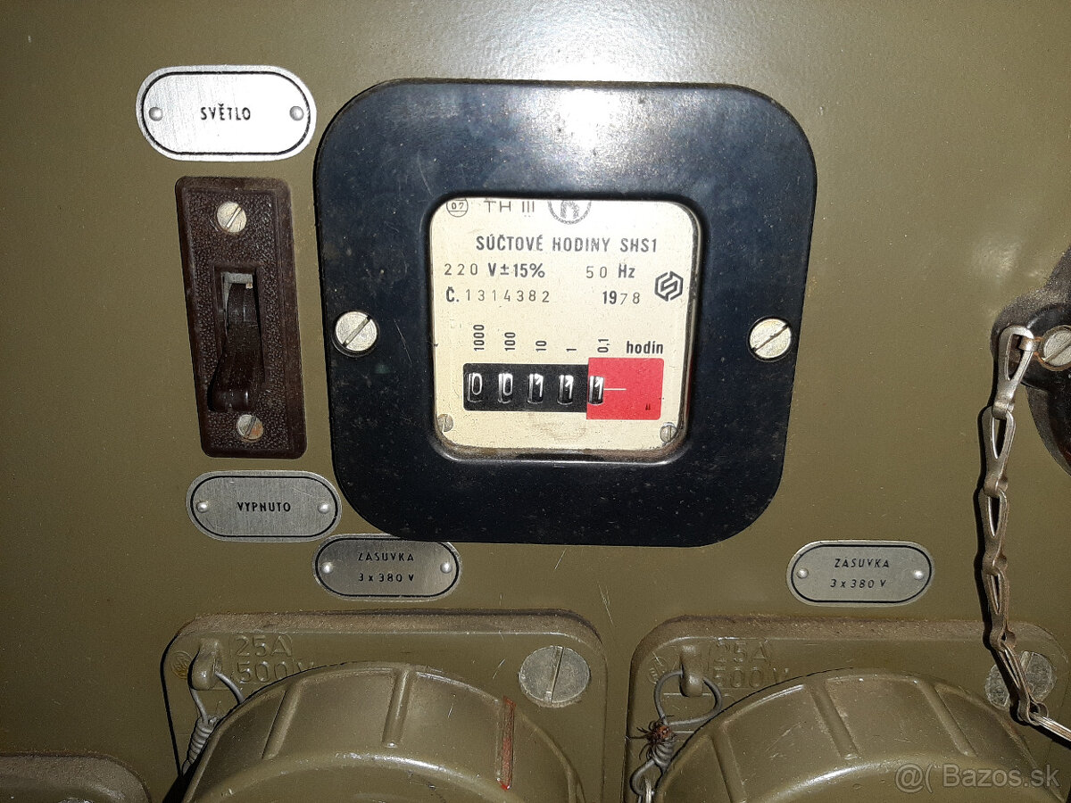 Vojenská elektrocentrála EC-30kVA - 3