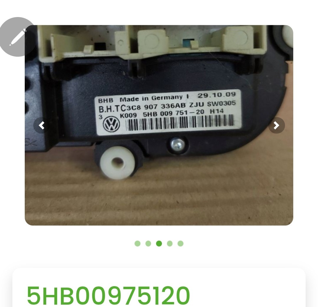 Climatronic Passat b7 - 3