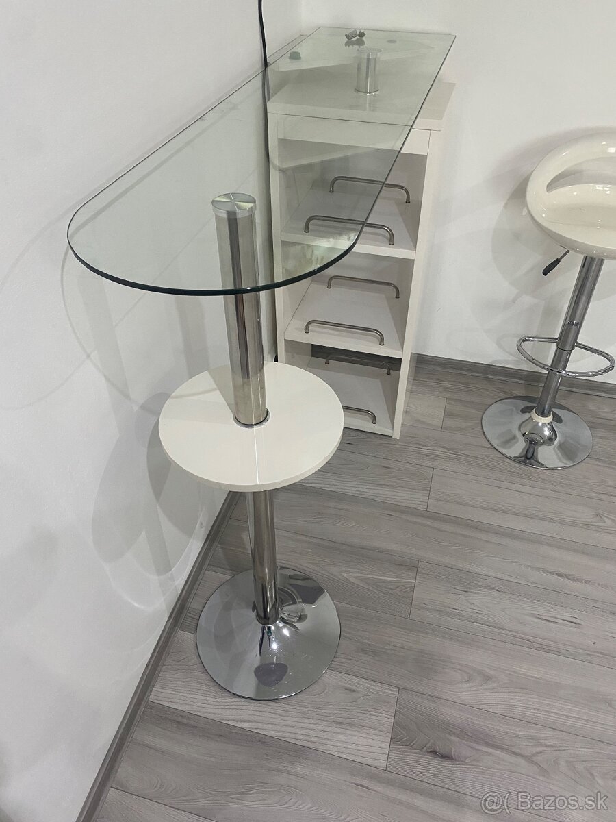 Barové stoličky a stôl, barový set - 3