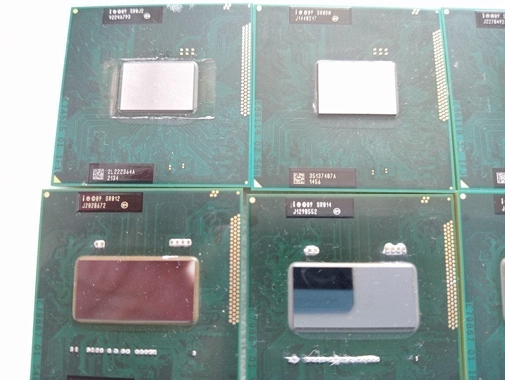 predám procesory pre notebooky , Intel® - 1,2,3,4 generácia - 3