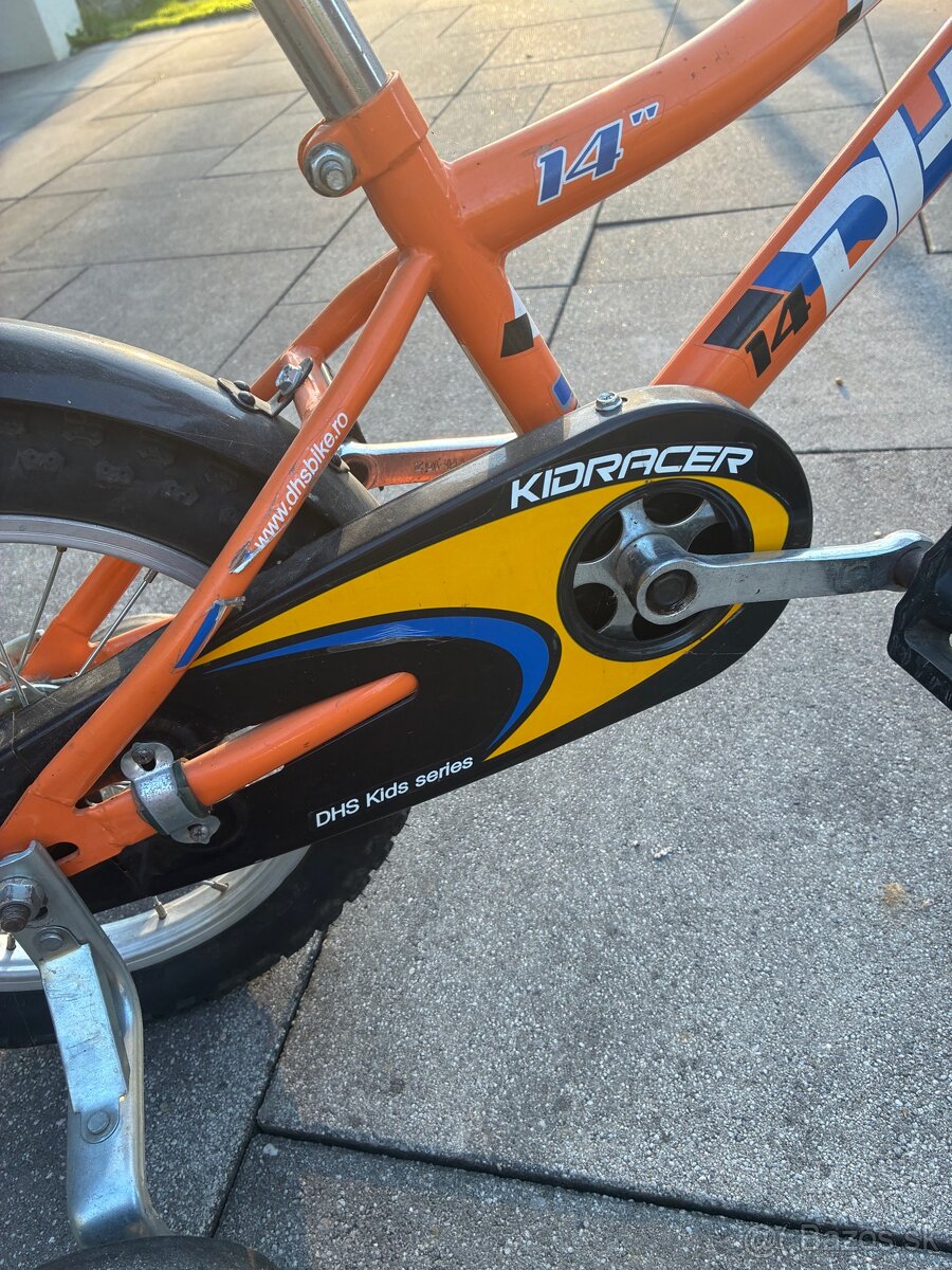 Detský bicykel DHS Kid Racer “14” - 3