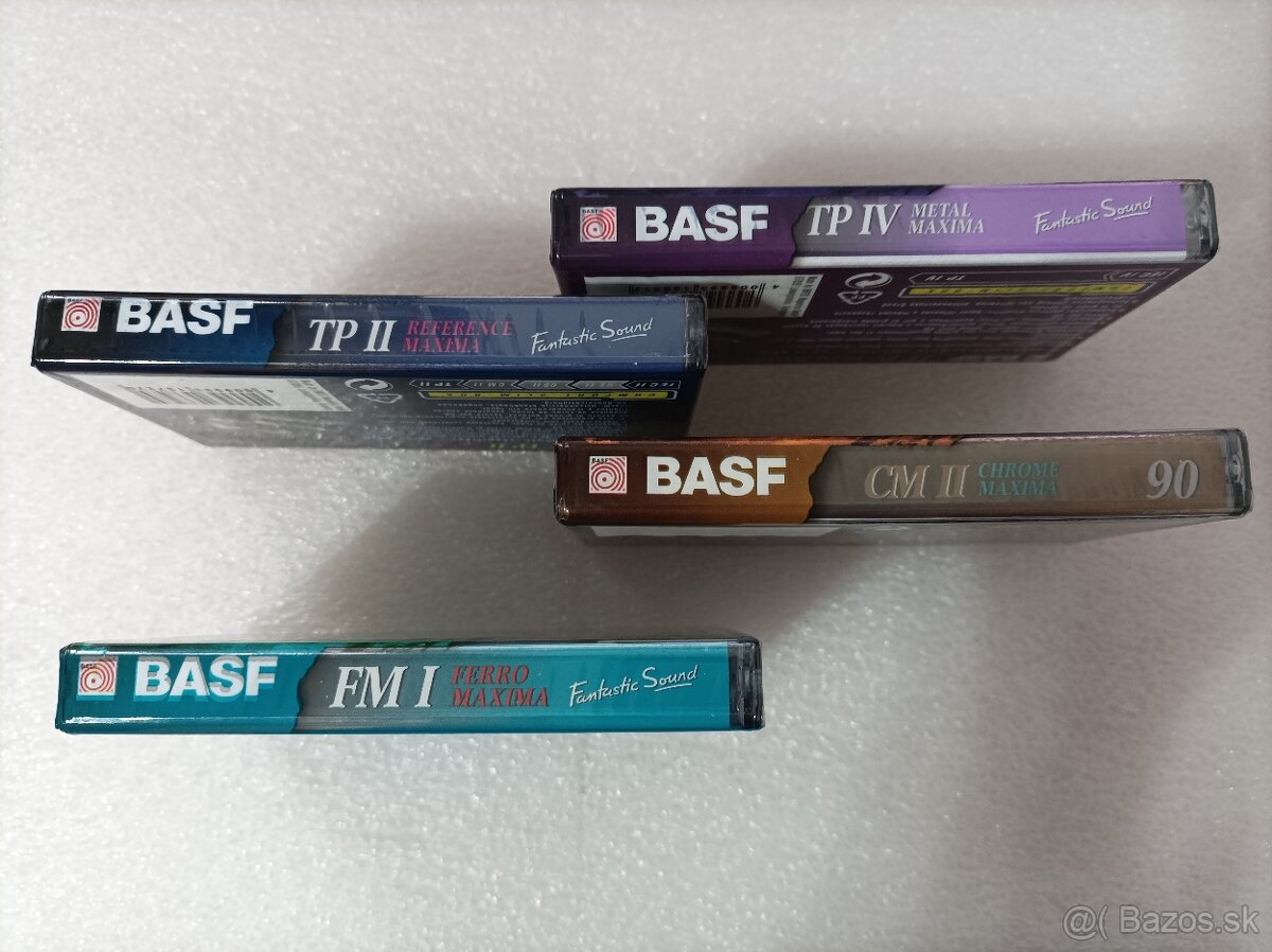 Sada BASF MAXIMA - FERRO, CHROME, REFERENCE, METAL ; 4ks MC - 3