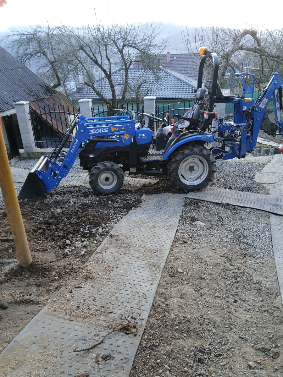 Traktor solis26 9+9. - 3