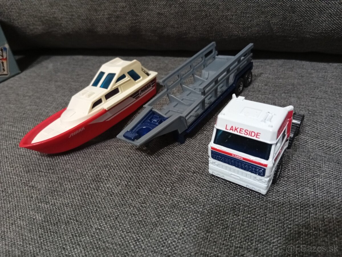 Matchbox Convoy CY 22, Lakeside Shark, DAF Boat Transporter - 3