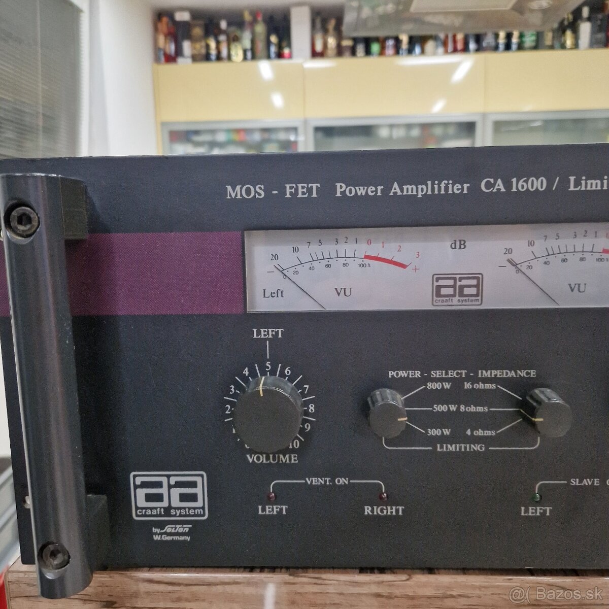 CRAFT SYSTEM BY SOLTON CA-1600...Mos-Fet Koncový zosilovač . - 3