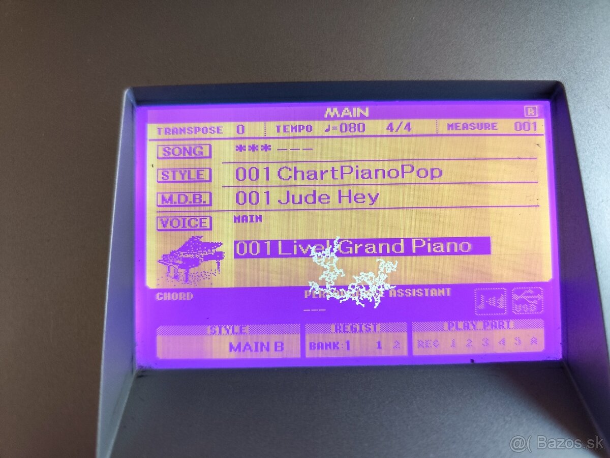 Predám YAMAHA DGX 630 - 3