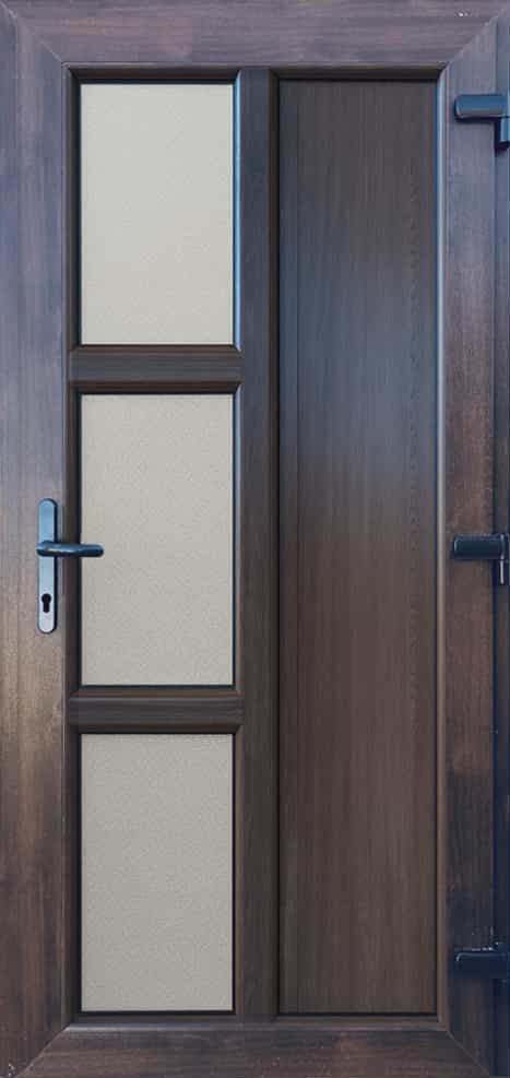 Predám kvalitné pvc vchodové dvere - 3