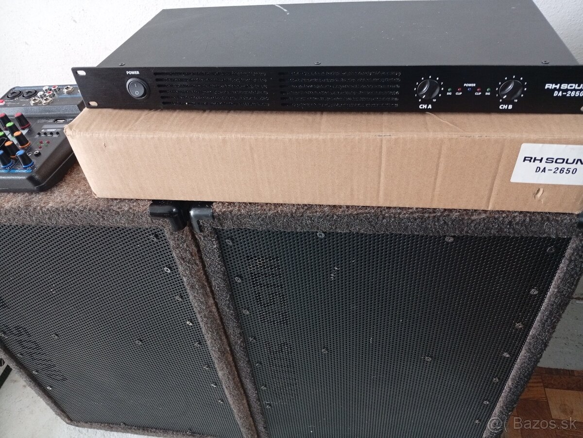 Kompletná aparatúra 2x400W - 3