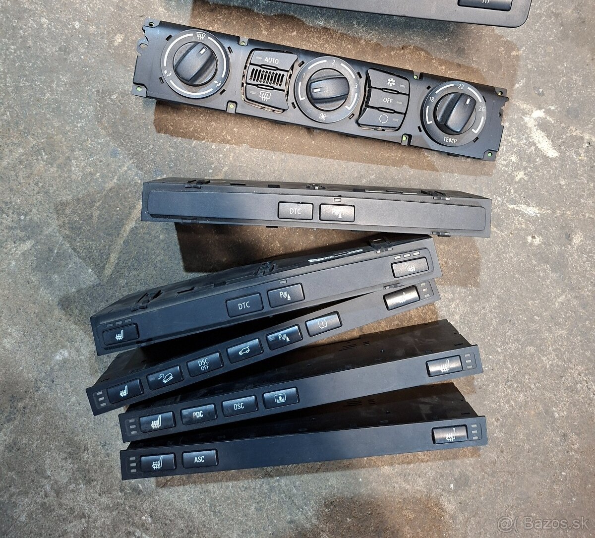 Panel výbavy, kurenia bmw - 3