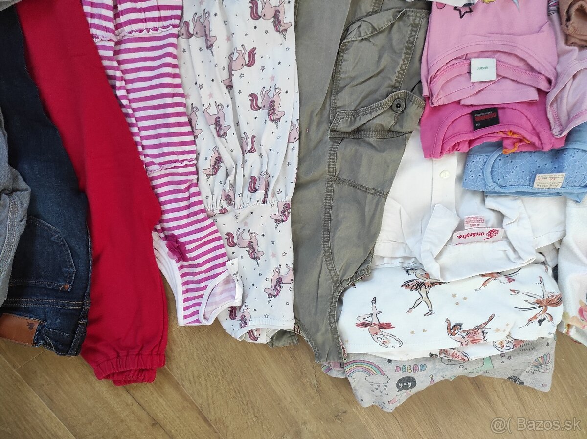 Balik oblecenia pre dievca velkost 110 - 3