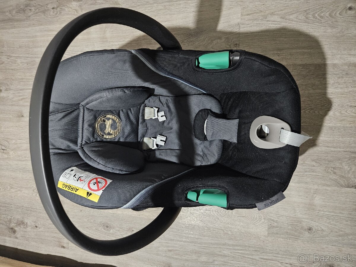 autosedačka Cybex Aton S2 i-Size Granite black so základňou - 3