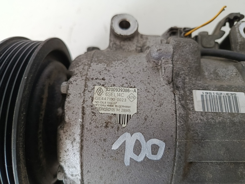 kompresor klimatizacie megane3 8200939386 100€ - 3