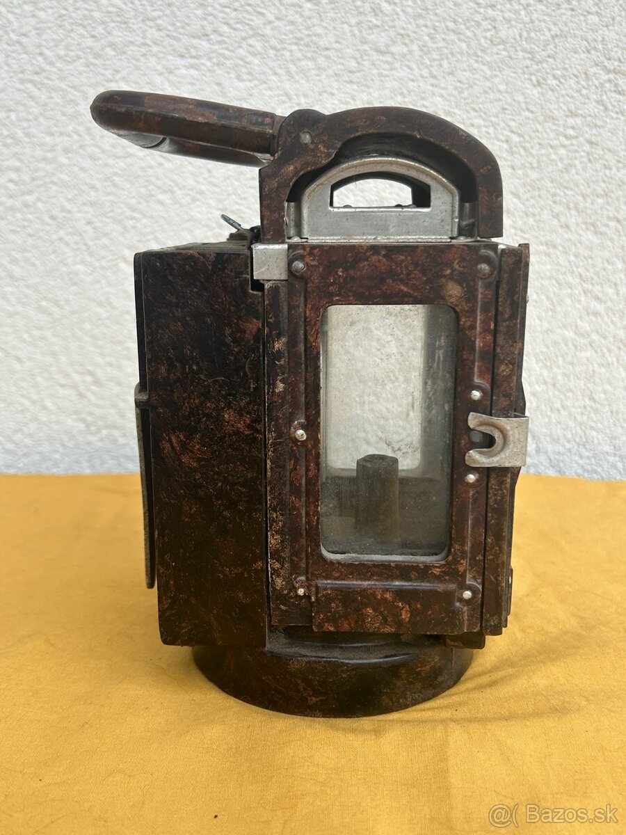 Nemecká bakelitova karbidova lampa - nekompletná - 3
