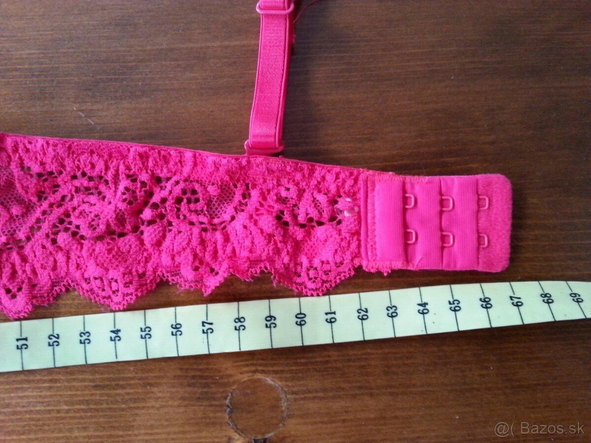 Červená podprsenka 75B - 3