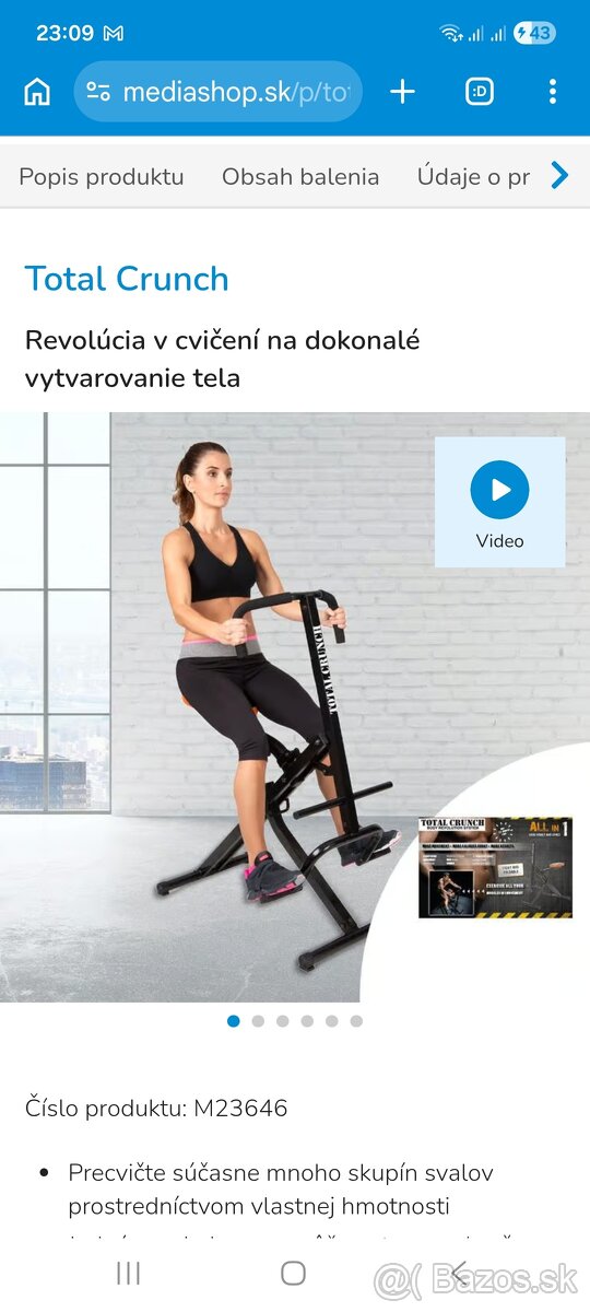 Total crunch- stroj na cvicenie - 3