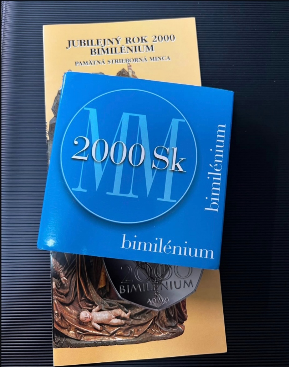 predam striebornu mincu 2000 Sk - 3