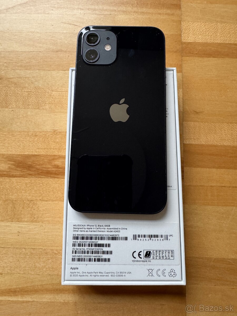 Iphone 12, 64 GB, black - 3