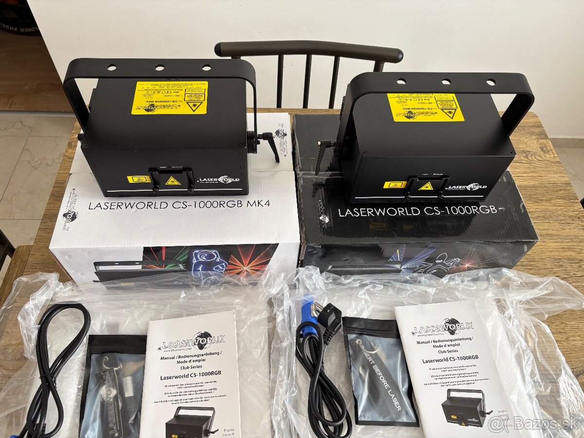 LASERWORLD CS-1000RGB MK4 nový - 3