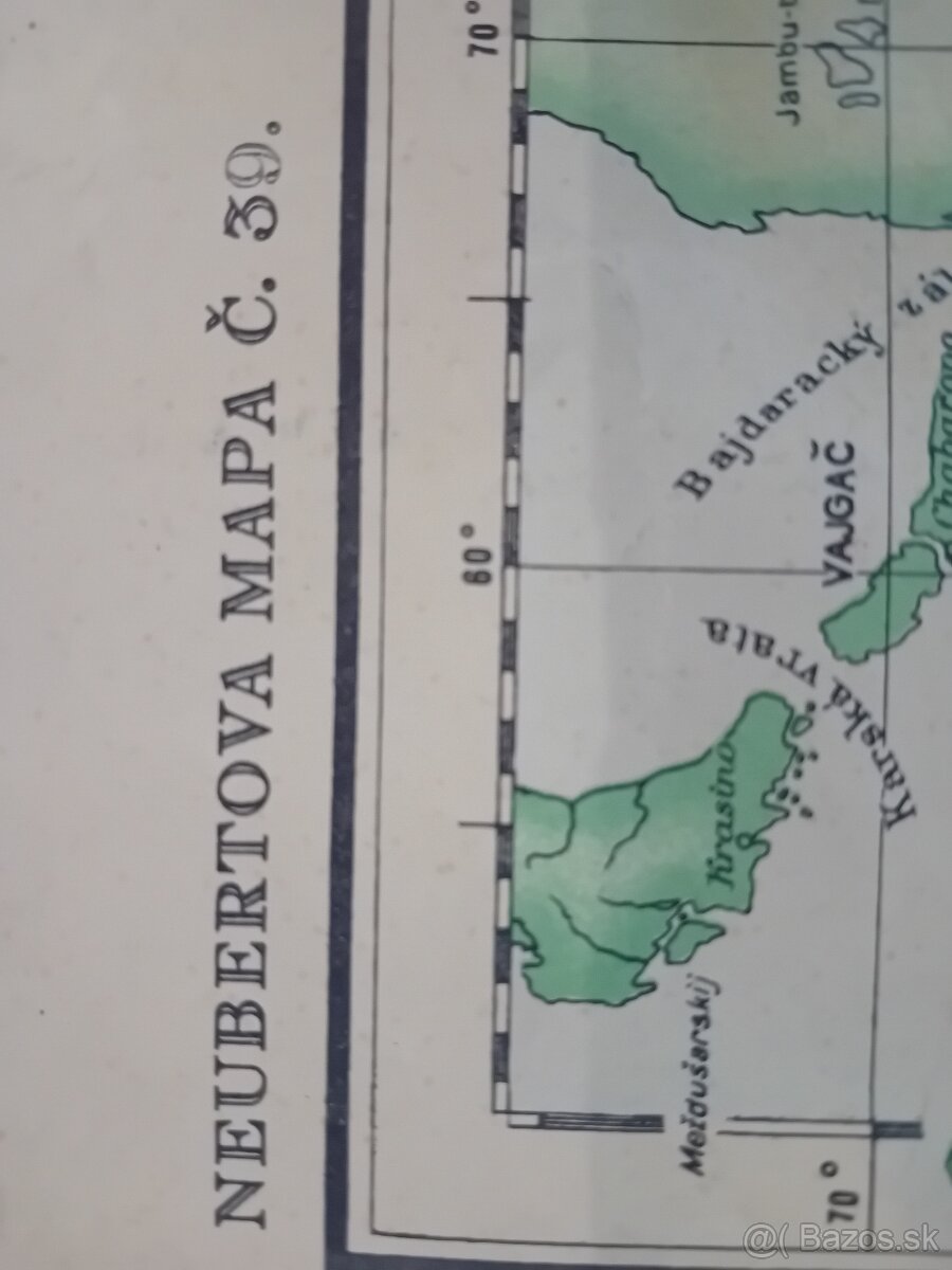 Stara mapa plan útoku Tichomorie - 3