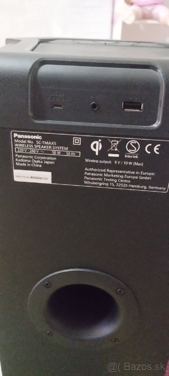 Predám párty reproduktor Panasonic - 3