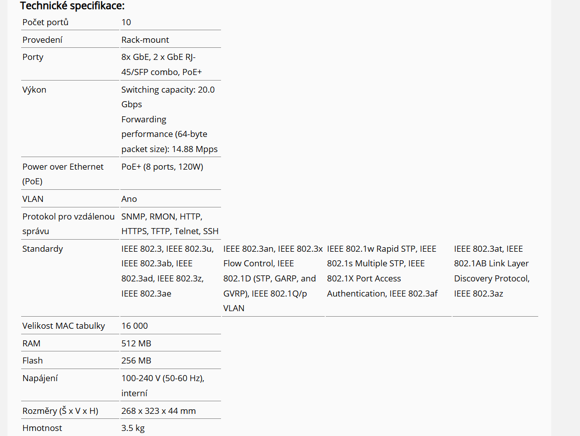 Cisco CBS350-8FP-2G Business 350 Series Switch - 3