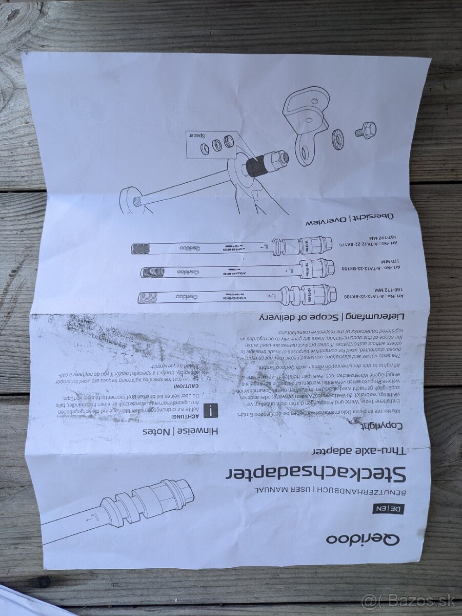 Qeridoo pevná os - 3