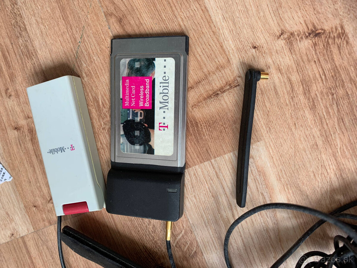 T-Mobile Multimedia Net Card – retro PCMCIA modem komplet - 3