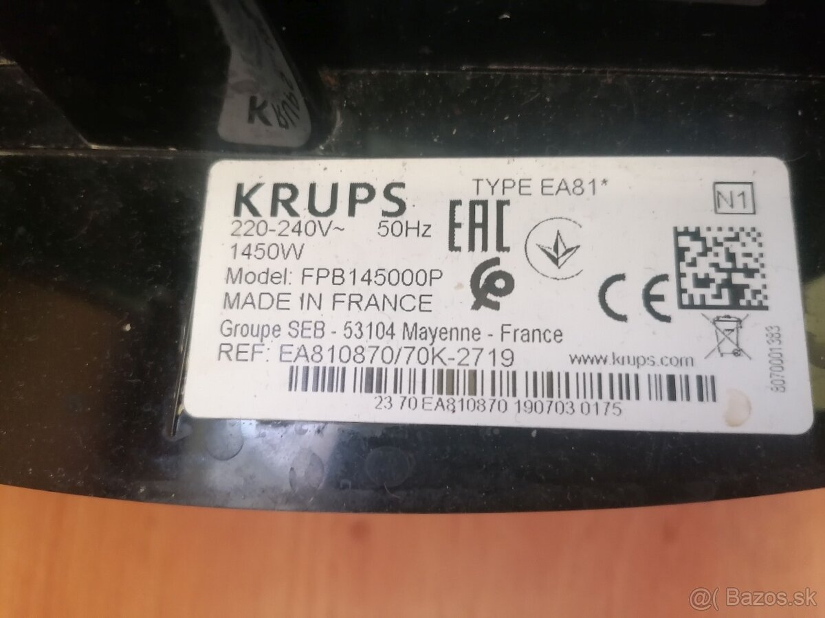 Náhradne diely Krups EA81 - 3