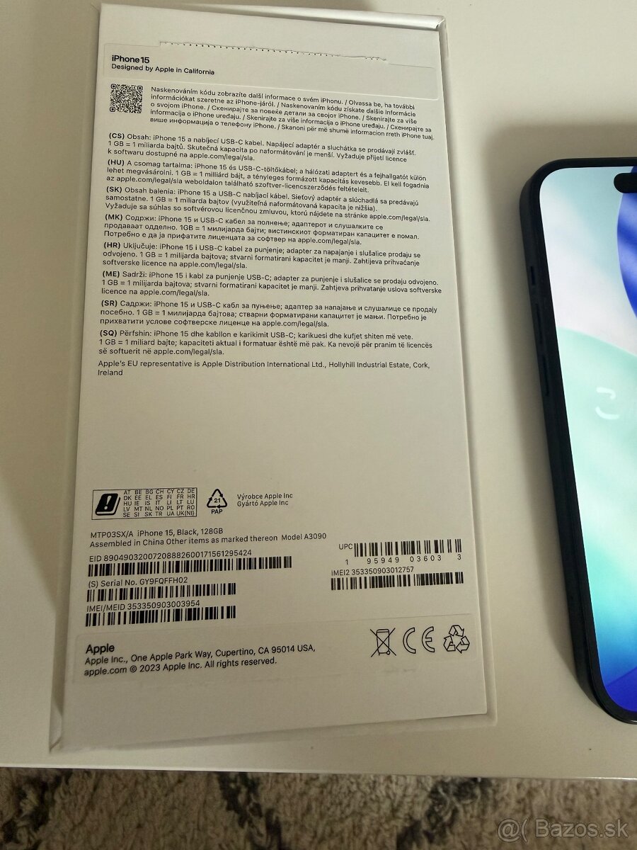 pple iPhone 15 128gb Black - 3