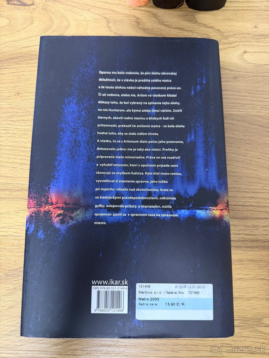 Metro Dmitri glukhovsky kniha knihy trilogia - 3