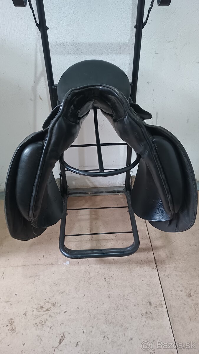 Kvalitné kožené drezúrne sedlo PFIFF – 17,5" - 3