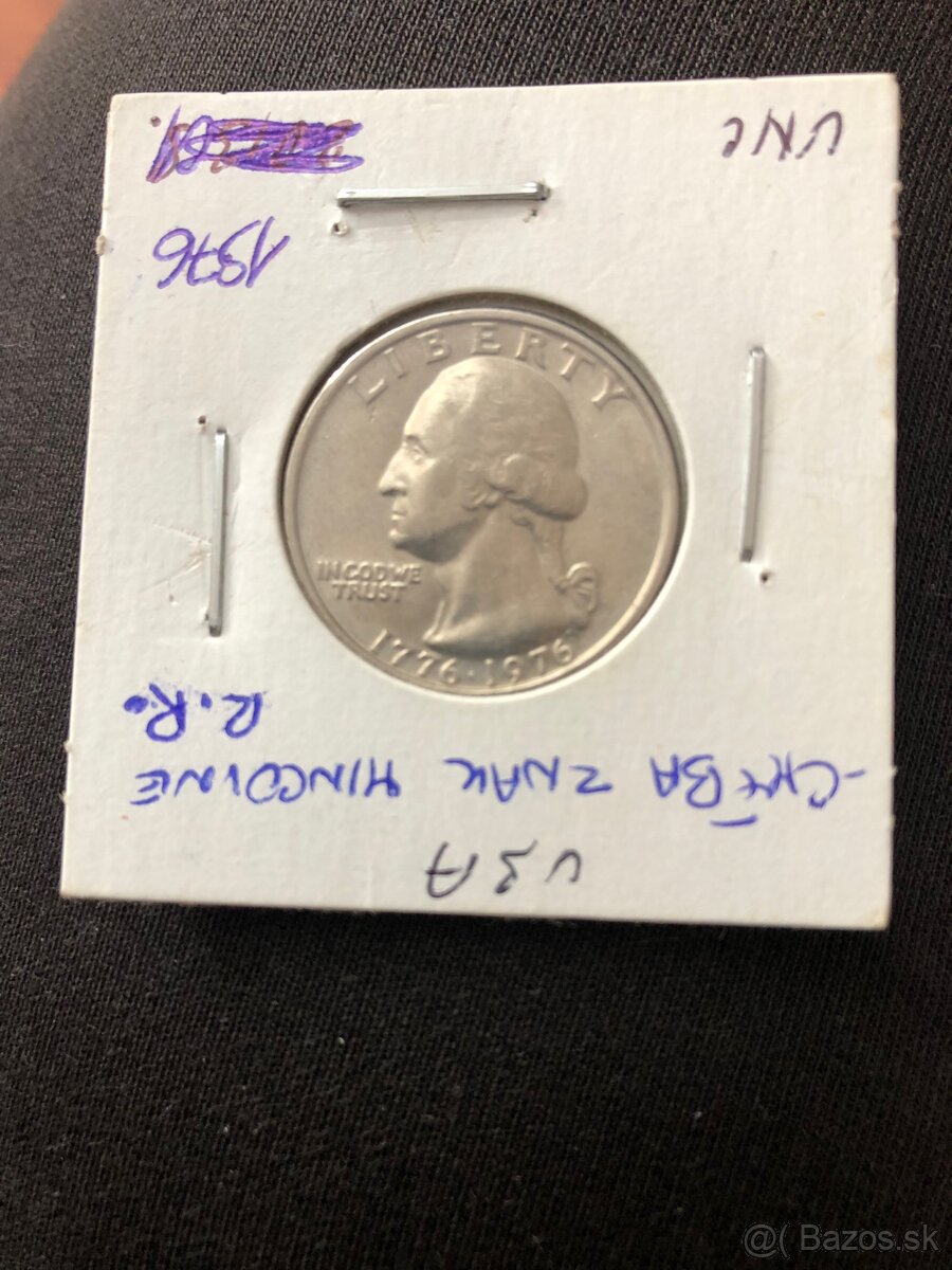 1/4 Dollar 1976 R.R. Bankovky MAGYAR - 3