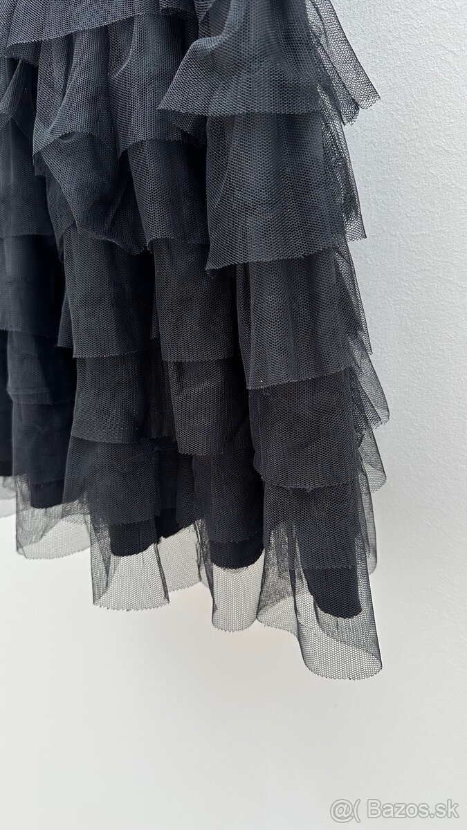 Cierne karovane saty - 3