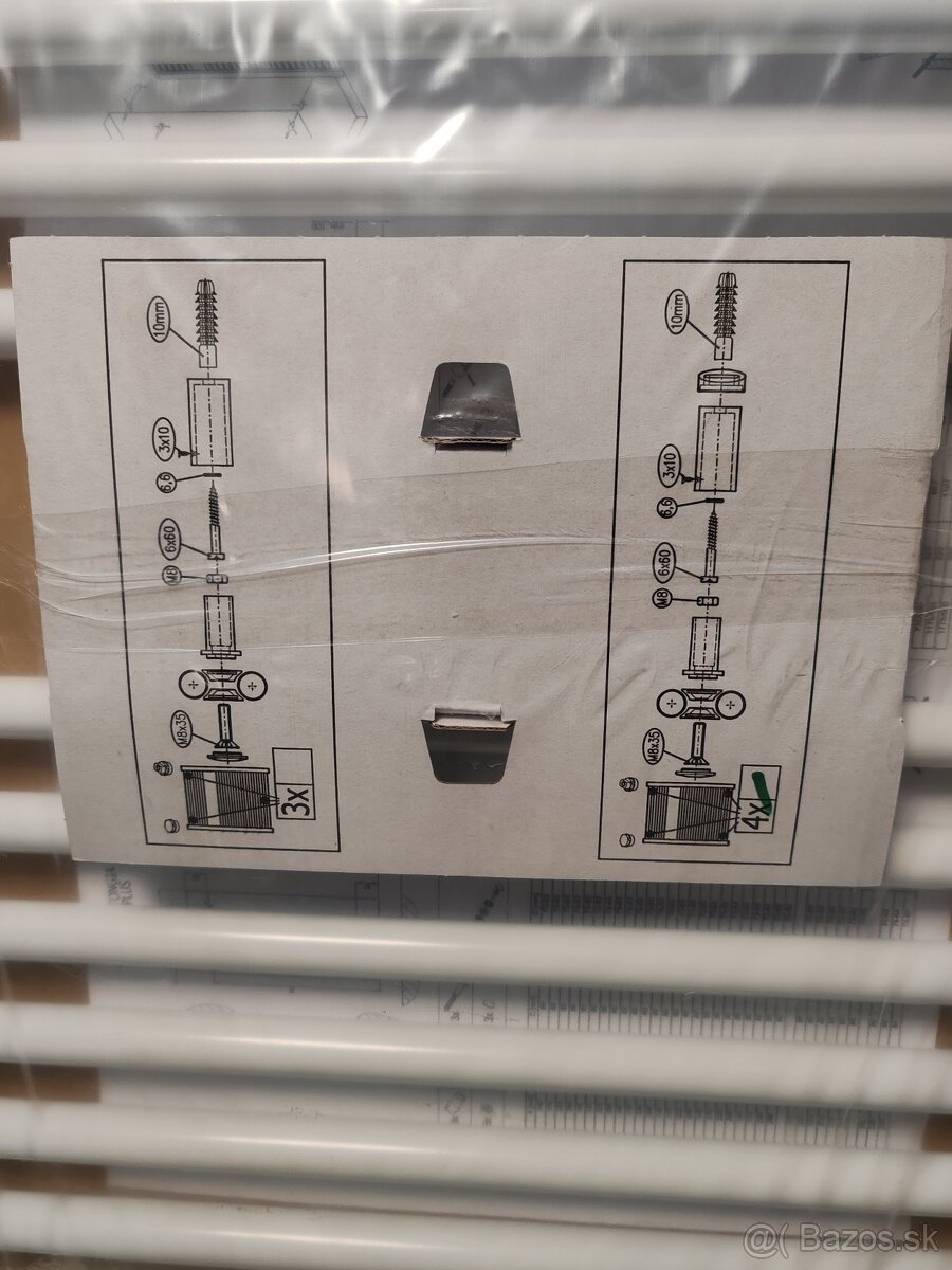 Kúpeľňový radiátor - nový Grenada 1536/600mm - 3