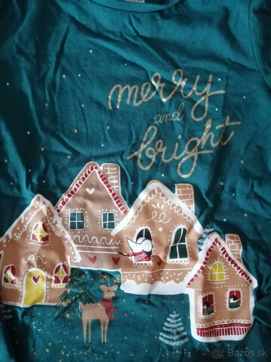 Tričká a nohavice vianočné - 3