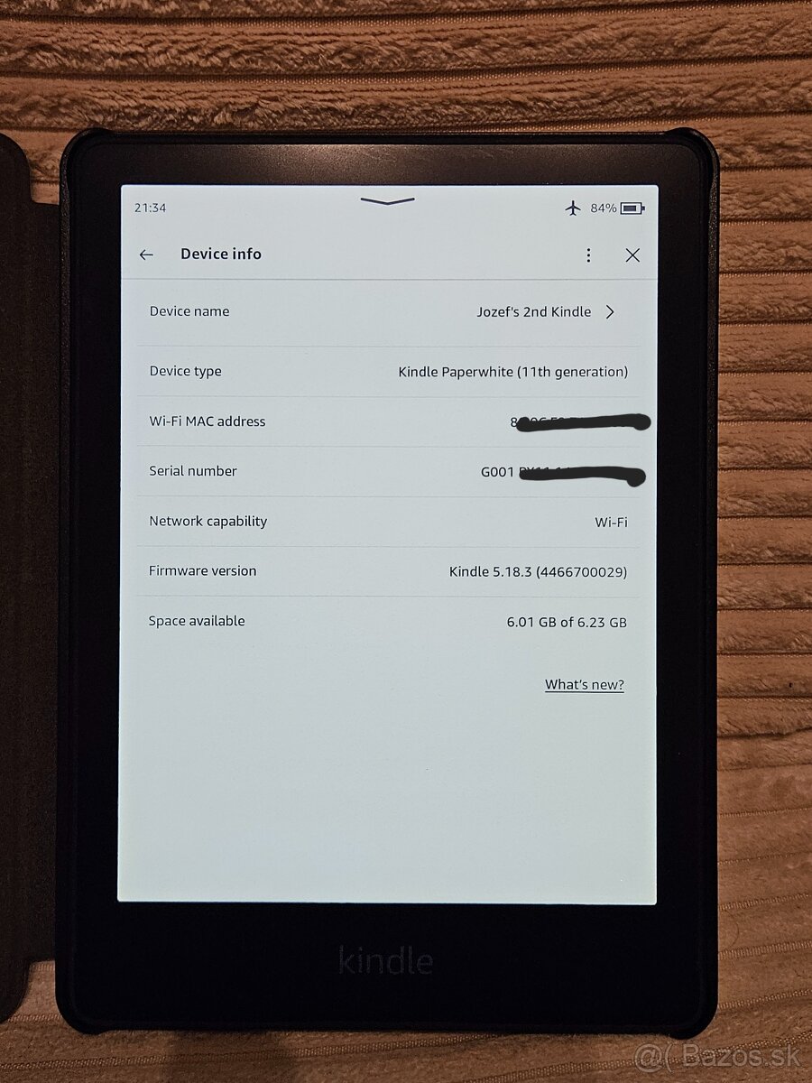 Kindle paperwhite obal - 3