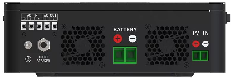 Solány hybridný menič 230V 1.8kW/12V s MPPT 450V - 3